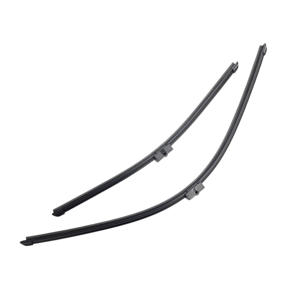 Silbak Front Wiper Blade Set, Compatible with BMW i3 2018-2021, Driver Side 30" (762mm), Passenger Side 21" (530mm) (OEM: 61615A87368)