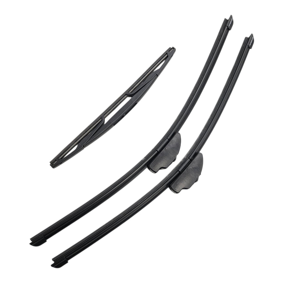 Silbak Front & Rear Wiper Blade Set, Compatible with Honda Element 2003-2011, Driver Side 20" (500mm), Passenger Side 20" (500mm), Rear 13" (330mm)