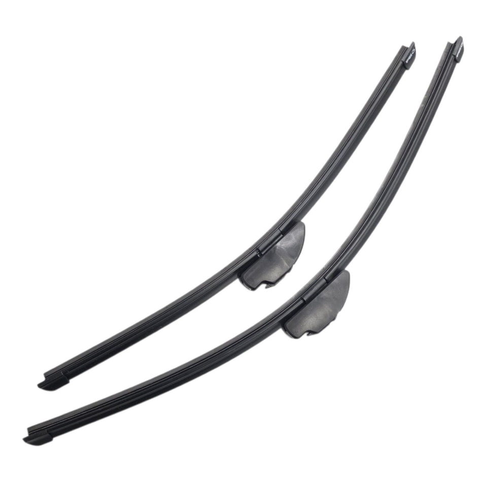 Silbak Muson Pro Flat Wiper Blade Set of Two Compatible with Lexus LX 570 2008-2012 Driver Side 24 in (600 mm) Passenger Side 21 in (530 mm)