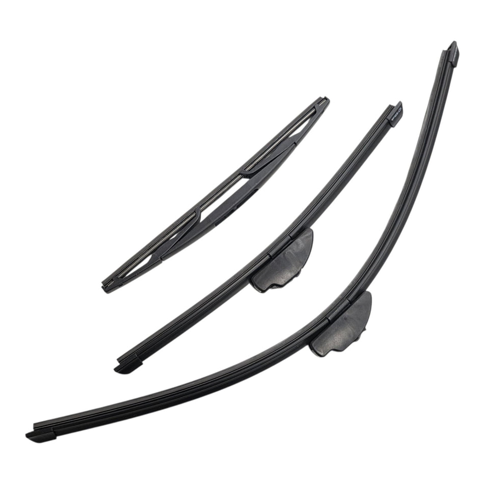 Silbak Front & Rear Wiper Blade Set, Compatible with Honda CR-V CRV 2017-2022, Driver Side 26" (650mm), Passenger Side 16" (400mm), Rear 13" (330mm)
