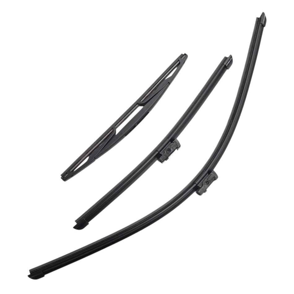 Silbak Front & Rear Wiper Blade Set, Compatible with Subaru Crosstrek 2024-2028, Driver Side 26" (650mm), Passenger Side 16" (400mm), Rear 13" (330mm)