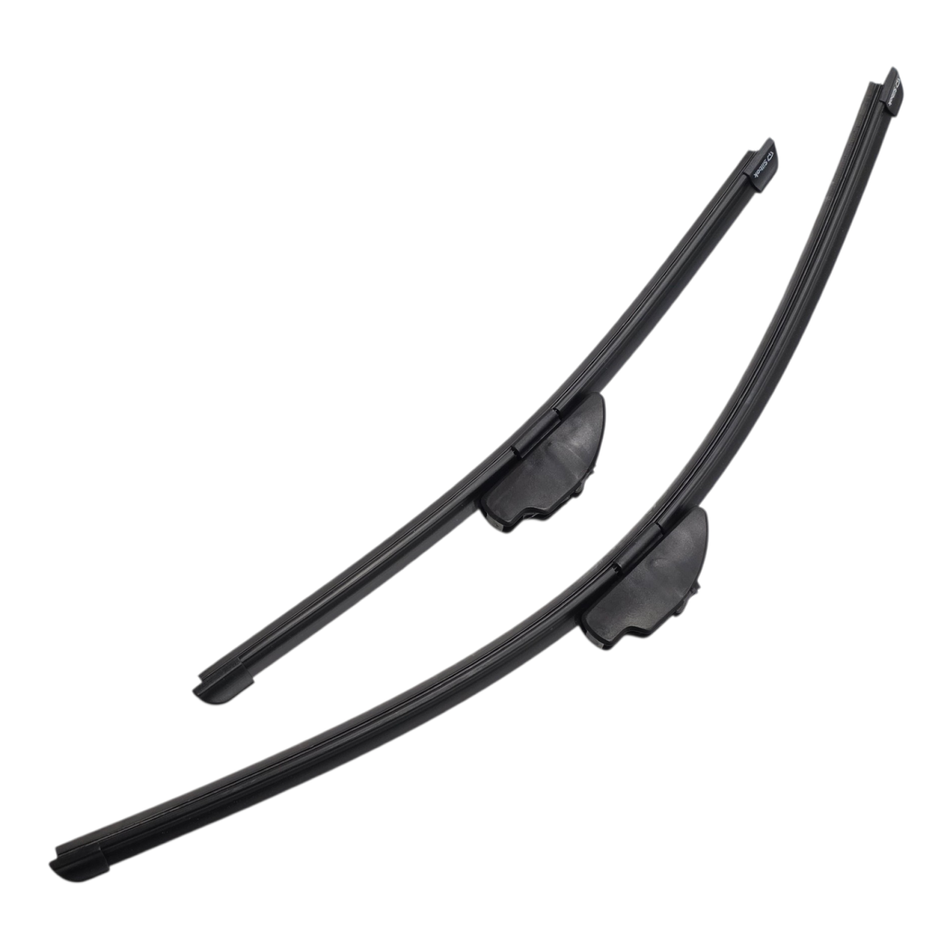 Silbak MUSON PRO Flat Wiper Blades Compatible with Mazda 6 2009-2012, Driver Side 24 in (600 mm) Passenger Side 19 in (480 mm)