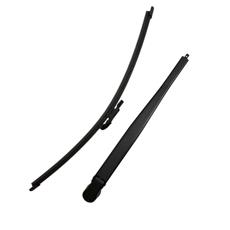 MAXTEL Rear Wiper Blade & Arm compatible with Porsche Macan 2020-2024, Size 400MM (15.75 in), 100% Compatible, Quick-Clip adaptor, Black, 1-Year Manufacturer Warranty