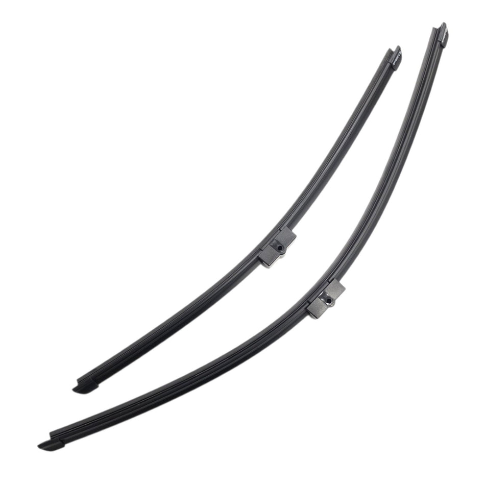 Silbak Wiper Blade compatible with Volvo V50 2004-2006 Front Set of Two, Driver Side 26" (650 mm), Passenger Side 20" (500 mm) 31457759