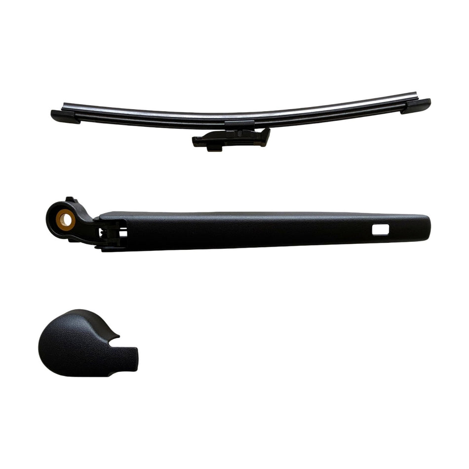 MAXTEL Rear Wiper Blade & Arm compatible with Volkswagen VM Golf 8 2022-2026 9.84 in (250 mm) Black, 1-Year Manufacturer Warranty