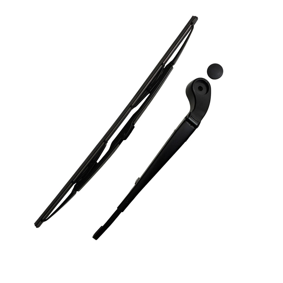 MAXTEL Rear Wiper Arm compatible with BMW X5 1999-2006, 450 mm (17.72 in), Pre-mounted "Quick-Clip" Adaptor, Easy Installation, 100% Compatible, Black, 1-Year Manufacturer Warranty