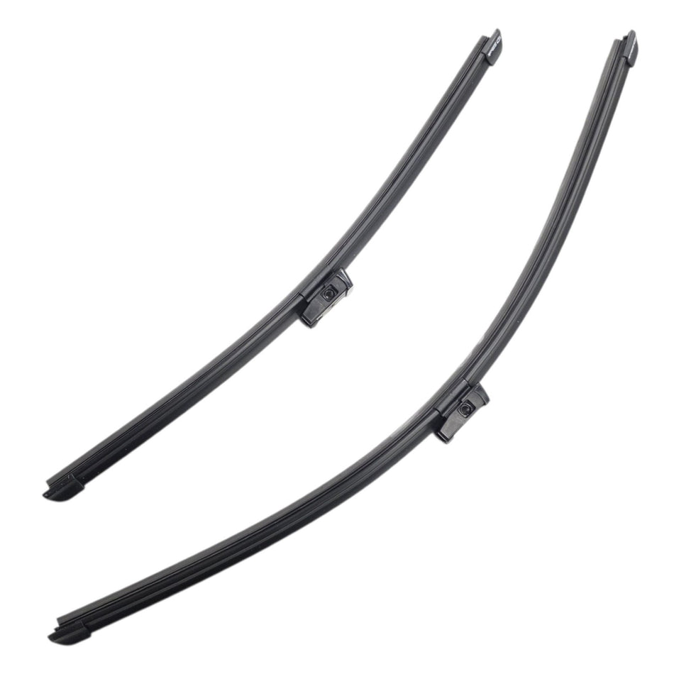 Silbak MUSON PRO Flat Wiper Blades compatible with Ford Mustang Mach-E 2021-2024 Front 2-Piece Set Driver Side 24 in (600 mm) Passenger Side 20 in (500 mm)