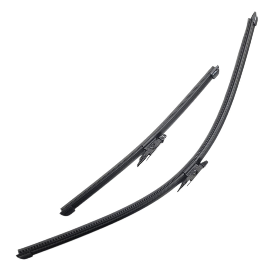 Silbak Muson Pro Flat Wiper Blade Set of Two compatible with Chevrolet Sonic HB Hatchback 2012-2016 Front Driver Side 26 in (650 mm) Passenger Side 15 in (380 mm)