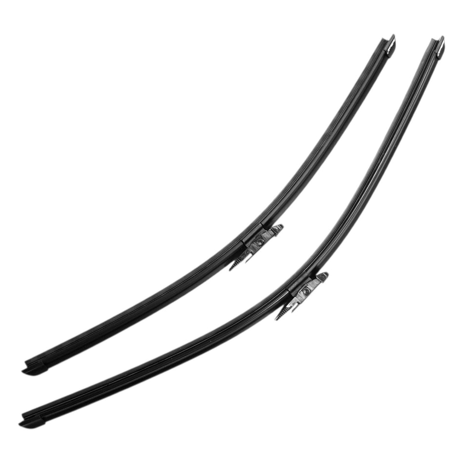 Silbak Front Wiper Blade Set, Compatible with Chevrolet Traverse 2013-2017, Driver Side 24" (600mm), Passenger Side 21" (530mm)