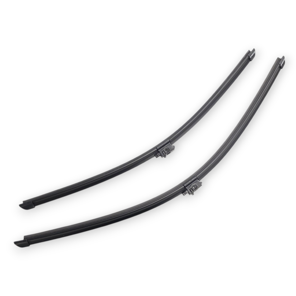 Silbak Muson Pro Flat Wiper Blades Set of Two Compatible with Mercedes-Benz GLE Class W167 2019-2023, Driver Side 26 in (650 mm), Passenger Side 22 in (550 mm), Front