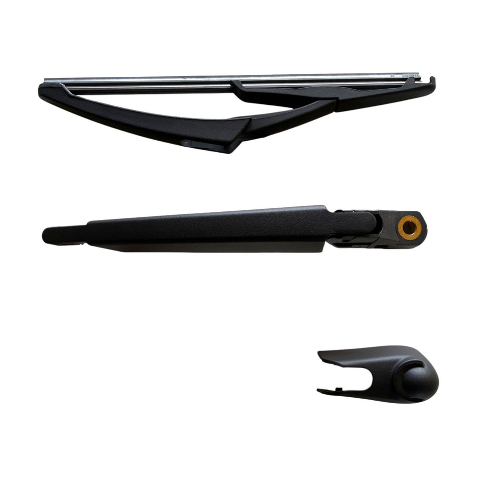 MAXTEL Rear Wiper Blade & Arm compatible with MINI COOPER COUNTRYMAN R60 2010-2016 Size 242mm (9.53 in) Black Quick-Clip 100% Compatible 1-Year Manufacturer Warranty