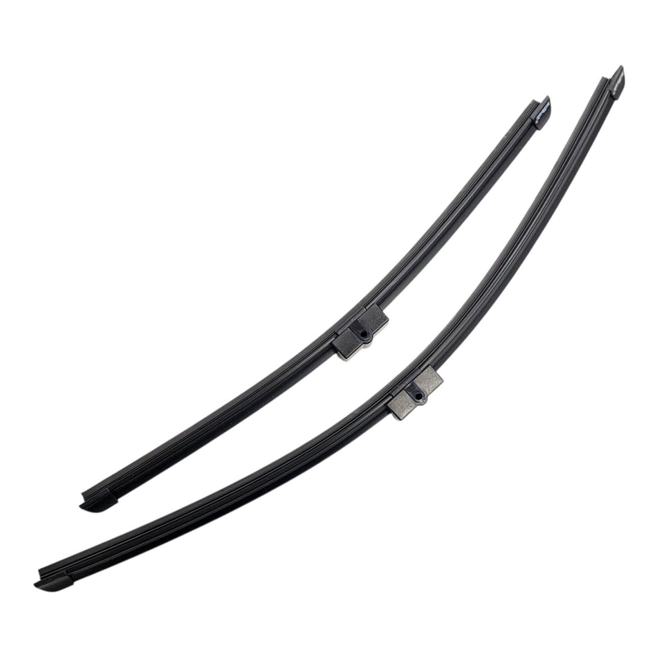 Silbak Front Wiper Blade Set, Compatible with Mercedes-Benz GLK Class 2010-2013, Driver Side 22" (550mm), Passenger Side 19" (480mm)