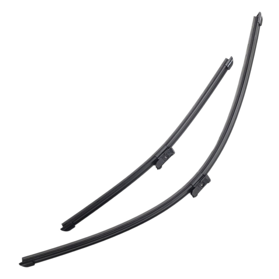 Silbak Muson Pro Front Flat Wiper Blades compatible with Jaguar I-PACE 2018-2024, Driver Side 28 in (700 mm) Passenger Side 20 in (500 mm) J9D1084 J9D1085