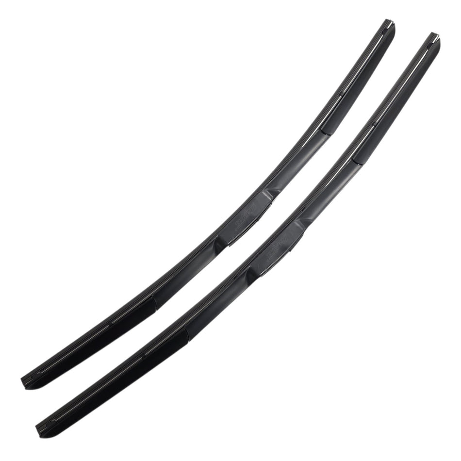 MAXTEL Front Wiper Blade Set, Compatible with Mitsubishi i-MiEV 2011-2020, Driver Side 26" (650mm), Passenger Side 24" (600mm)