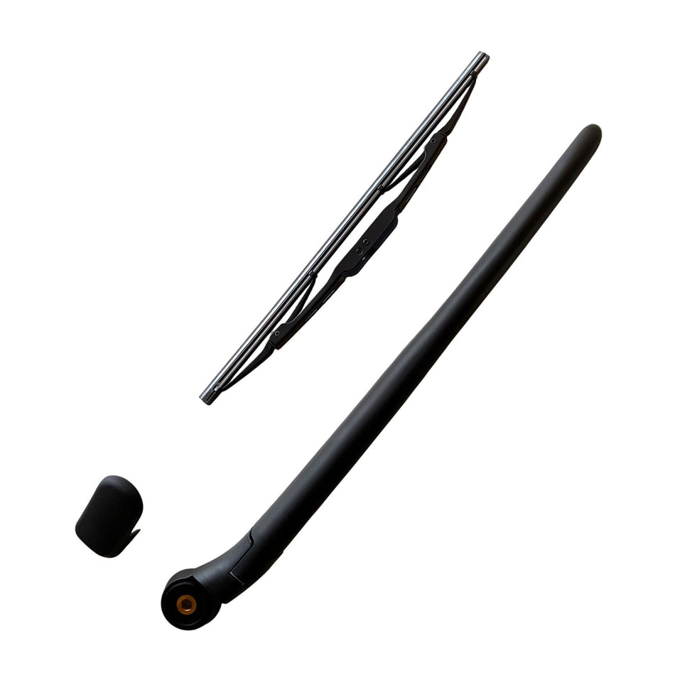 MAXTEL Rear Wiper Blade Arm Cap, Compatible with Porsche Cayenne 2003-2010, Size 13.78 in (350 mm), 100% Compatible, Quick-Clip Adaptor, 1-Year Manufacturer Warranty