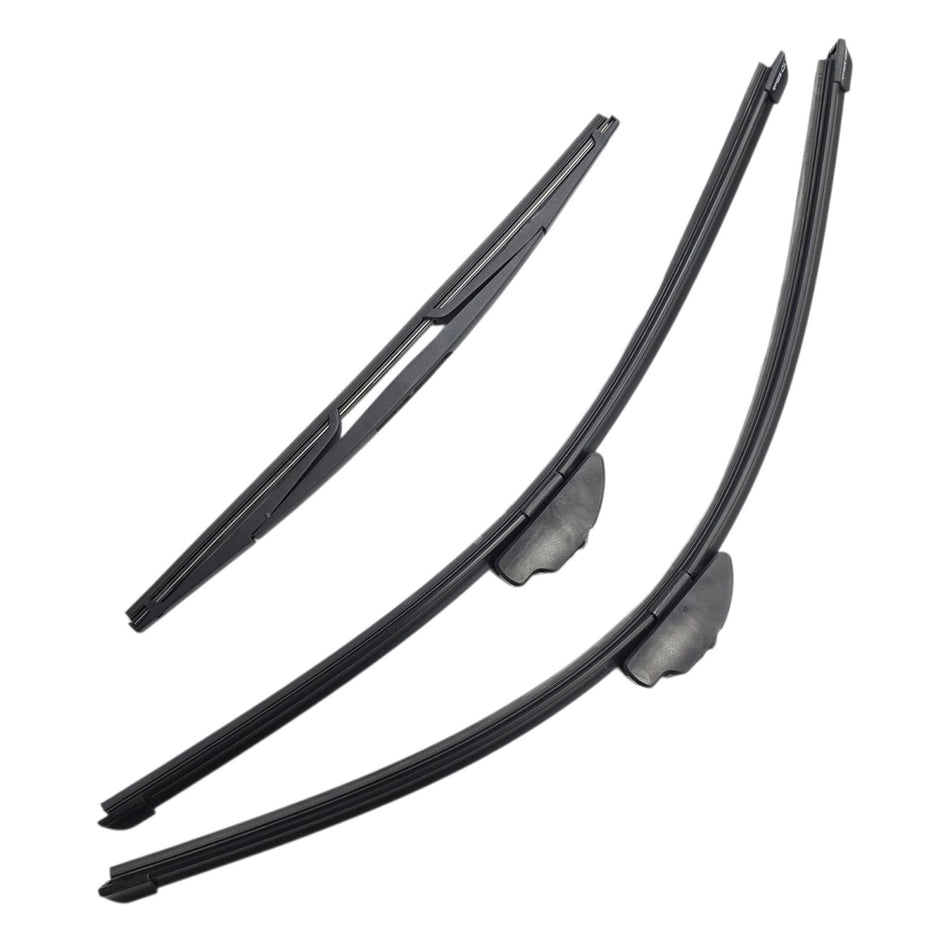 Silbak Front & Rear Wiper Blade Set, Compatible with Honda Odyssey 2025-2029, Driver Side 26" (650mm), Passenger Side 22" (550mm), Rear 15" (380mm)
