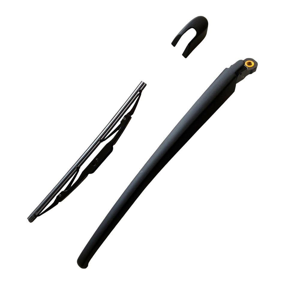 MAXTEL Rear Wiper Blade & Arm Compatible with Kia Sportage 2005-2010, Size 12 in 305mm, Black, 100% Compatible, Clear Visibility, 1-Year Manufacturer Warranty