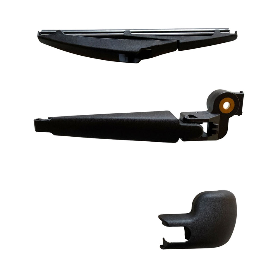MAXTEL Rear Wiper Blade & Arm Set, Compatible with Scion XD 2009-2014, Size 7.68 in (195MM), Black, 100% Compatibility, Pre-mounted "Quick-Clip" Adaptor, Easy Installation, 1-Year Manufacturer Warranty