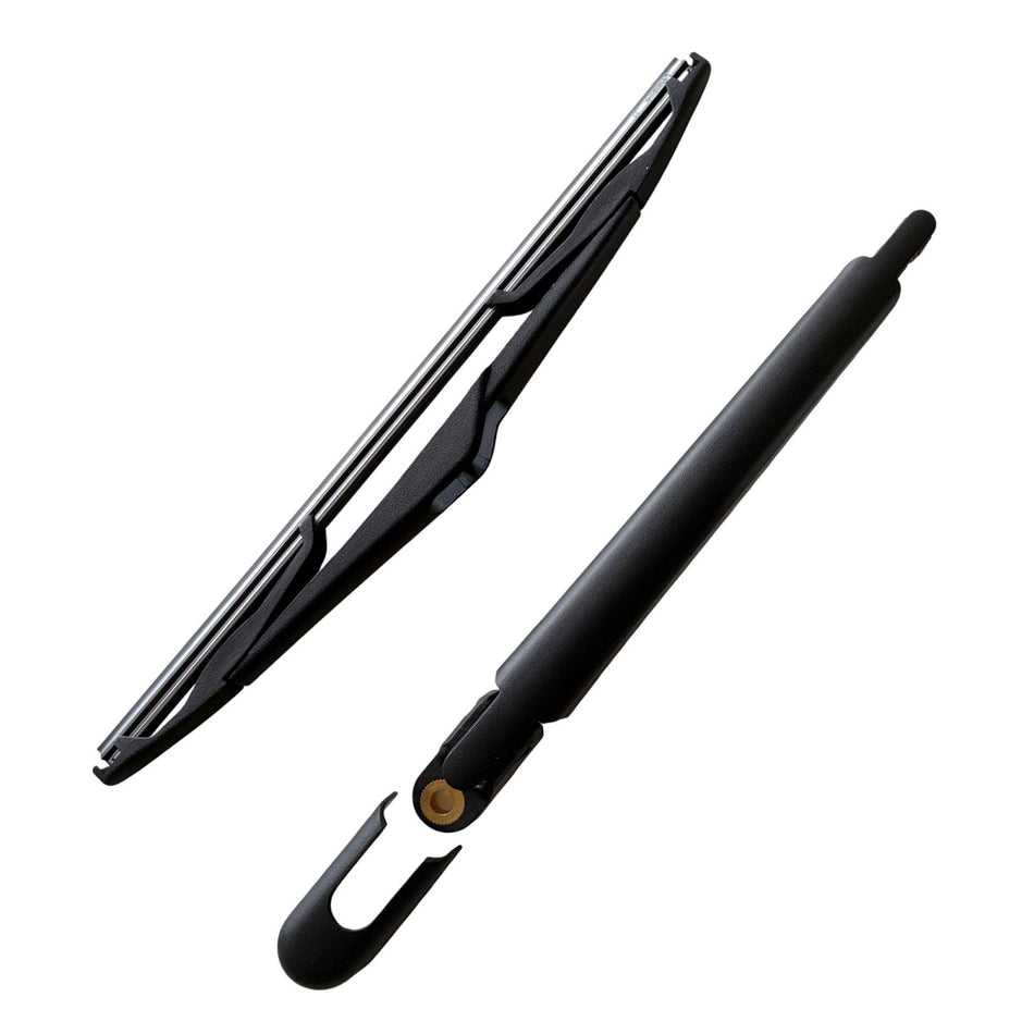 MAXTEL Rear Wiper Blade & Arm compatible with Ford C-MAX 2013-2018, Size 12.01 in (305 mm), Black, 1-Year Manufacturer Warranty
