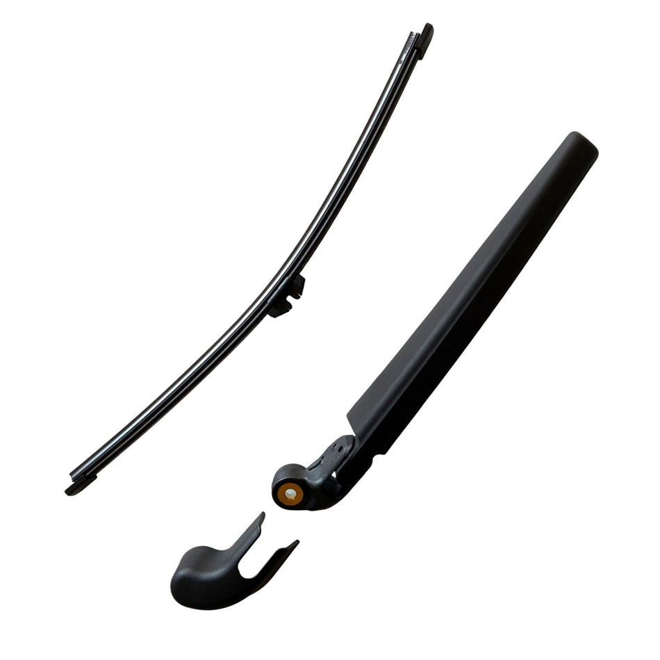 MAXTEL Rear Wiper Blade & Arm Compatible with BMW X5 G05 2019-2023, 13.6 in (345 mm), Black, 1 Set, 1-Year Manufacturer Warranty