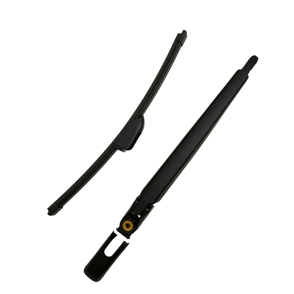 MAXTEL Rear Wiper Blade & Arm Set Compatible with Jaguar E-Pace 2017-2024, Size 13 in (330 mm), Black, 100% Compatible, Clear Visibility for a Safe Drive, Noise-Free Wipers, 1-Year Manufacturer Warranty