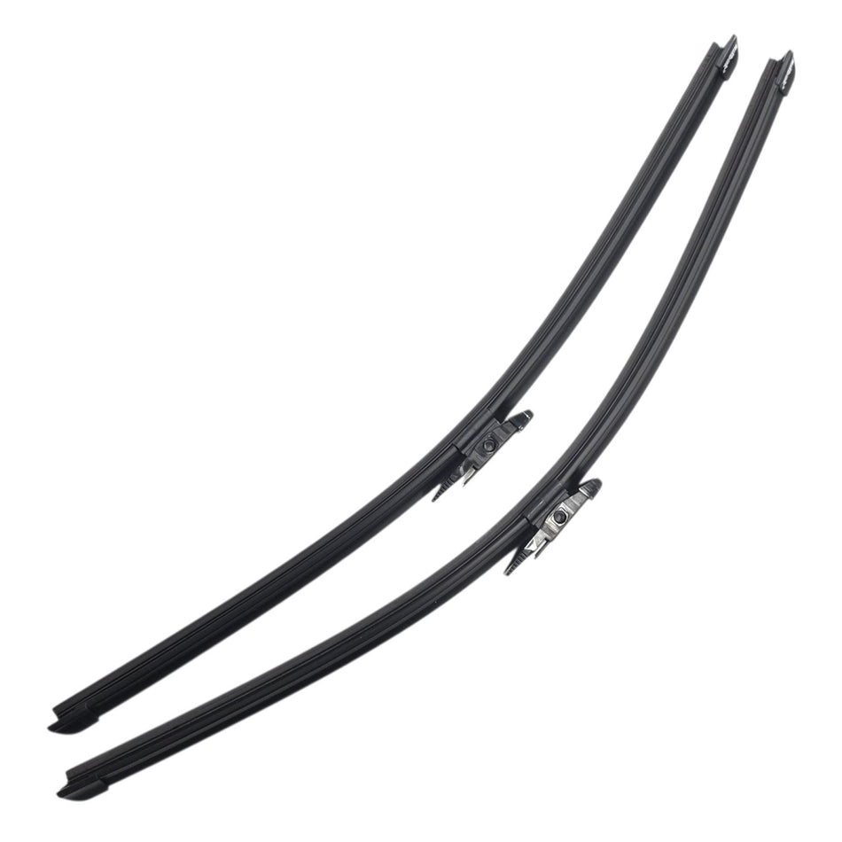 Silbak Front Wiper Blade Set, Compatible with Ford Mustang Shelby GT350 2016-2020, Driver Side 22" (550mm), Passenger Side 20" (500mm)