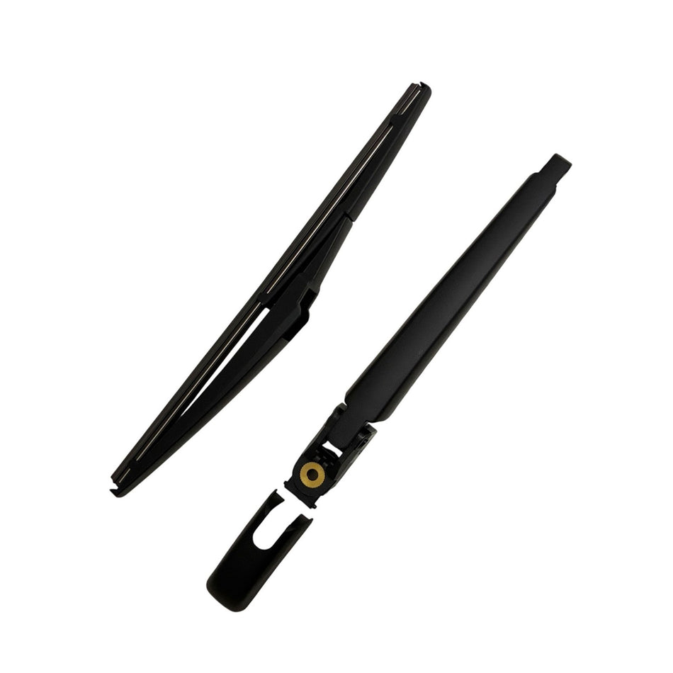MAXTEL Rear Wiper Blade & Arm, Compatible with Toyota Highlander 2007-2010, 12.0 in (305 mm) Black, 100% Compatible, Easy Installation "Quick-Clip" Adaptor, 1-Year Manufacturer Warranty