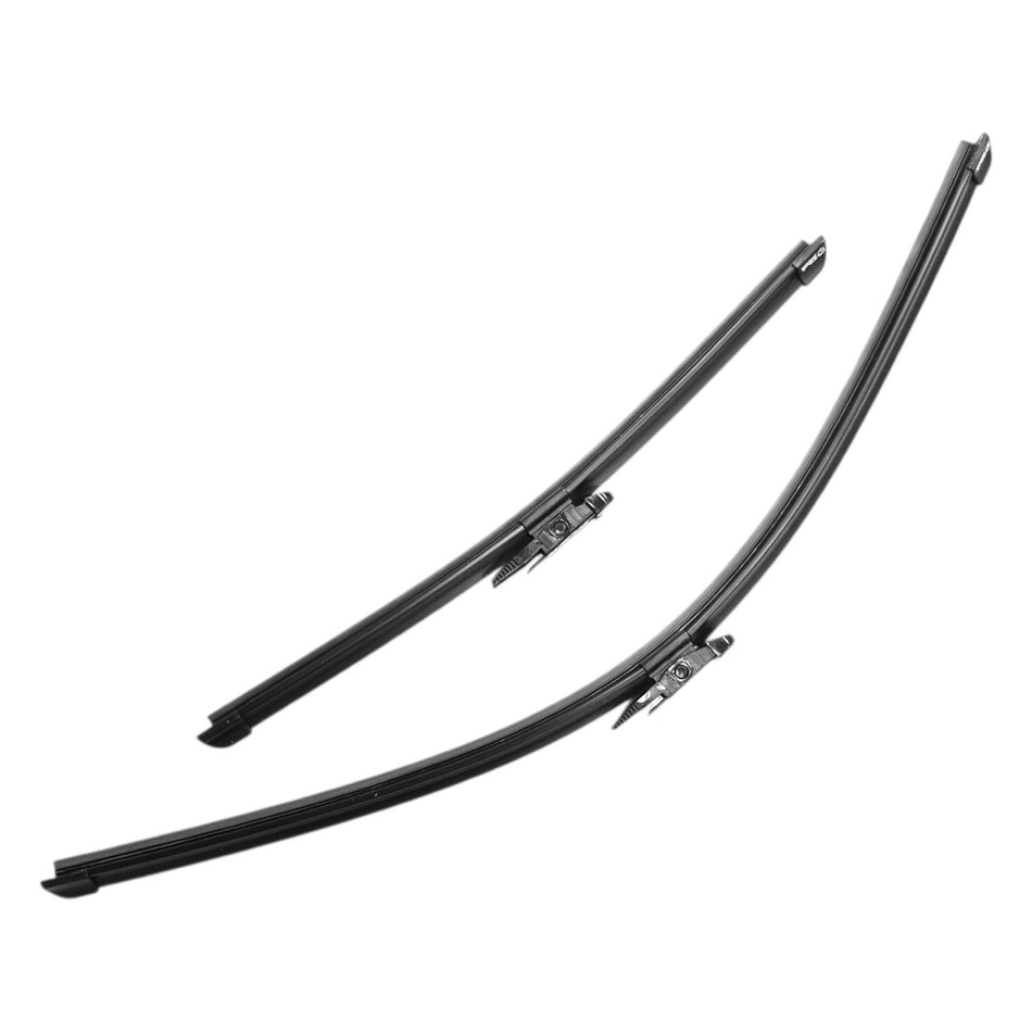 Silbak Front Wiper Blade Set, Compatible with Chevrolet SS 2014-2017, Driver Side 26" (650mm), Passenger Side 16" (400mm)