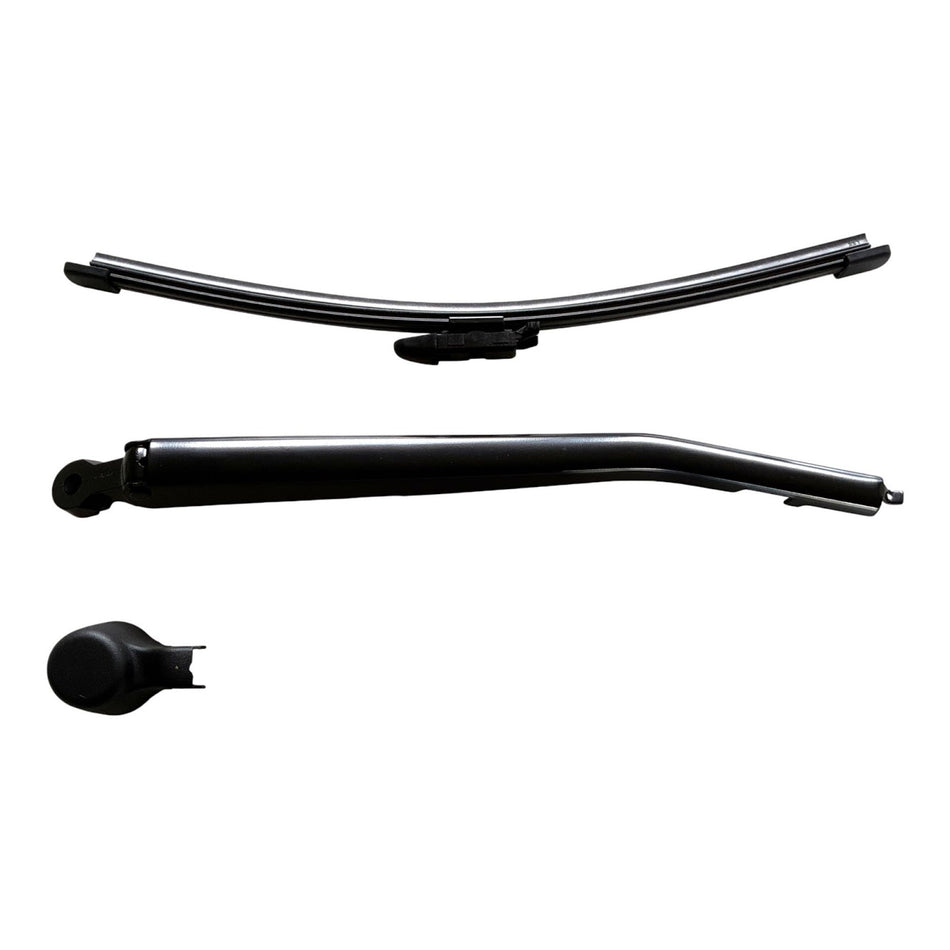 MAXTEL Rear Wiper Blade & Arm, compatible with BMW X1 E84 2009-2015, 292 mm (11.5 in) Black, Pre-mounted "Quick-Clip" Adaptor, 1 Set, 1-Year Manufacturer Warranty