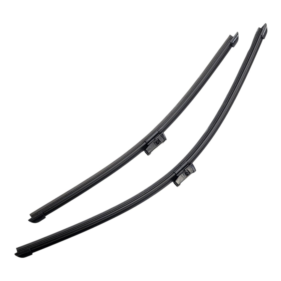 Silbak Front Wiper Blade Set, Compatible with Mercedes-Benz GLK Class 2014-2015, Driver Side 22" (550mm), Passenger Side 19" (480mm)