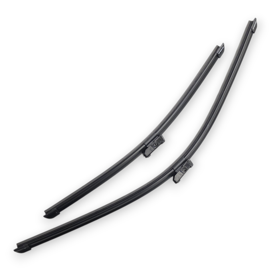 Silbak Muson Pro Front Flat Wiper Blade 2-Piece Set Compatible with Alfa Romeo Giulia 2016-2022, Driver Side 25 in (630 mm) Passenger Side 18 in (450 mm), 71778861