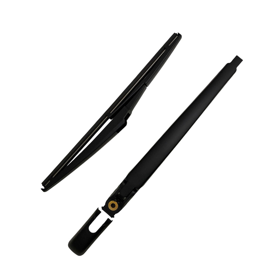 MAXTEL Rear Wiper Blade & Arm compatible with Jeep Grand Cherokee WJ2 2011-2014, Size 12 in/305 mm, 100% Compatible, Quick-Clip Adaptor, Black, 1-Year Manufacturer Warranty
