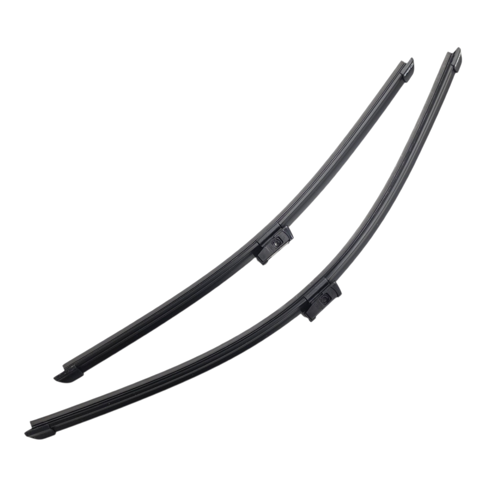 Silbak Muson Pro Premium Flat Wiper Blades compatible with VW Volkswagen Jetta SportWagen 2009-2015 Driver Side 24 in (600 mm) Passenger Side 19 in (480 mm ), 1Q1998002A