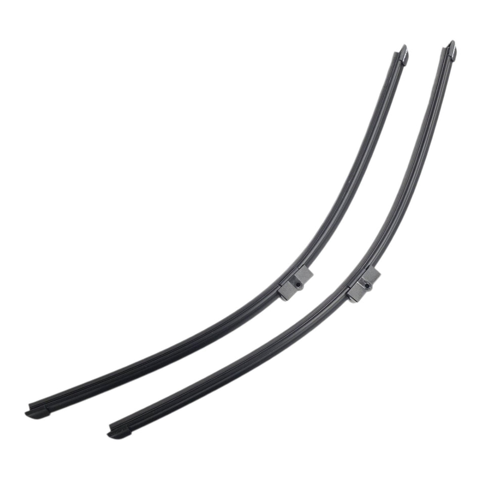 Silbak Muson Pro Flat Wiper Blade Set compatible with VW Volkswagen Touareg 2007-2010 Front Driver Side 26 in (650 mm) Passenger Side 26 in (650 mm) 2-Piece Set, 7L6955425A