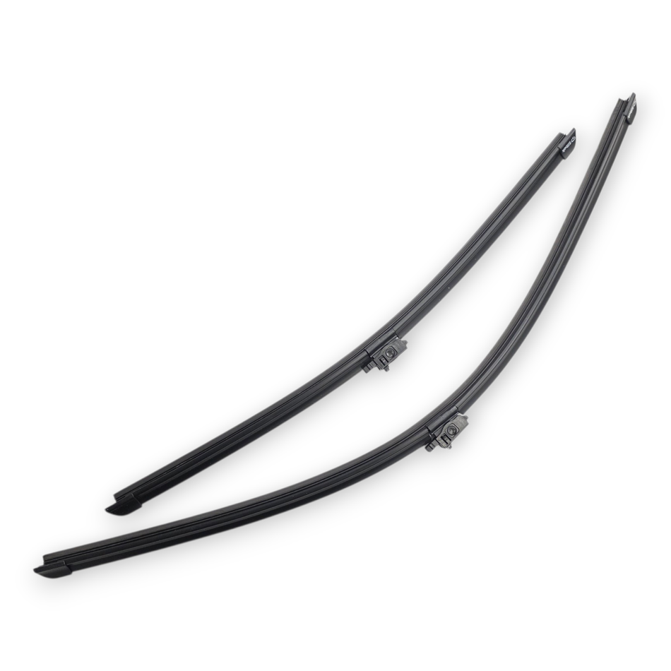 Silbak Muson Pro Flat Wiper Blades Compatible with Mercedes-Benz GLA Class H247 2024-2027 Front Black 2-Piece Driver Side 26 in (650 mm) Passenger Side 19 in (480 mm)