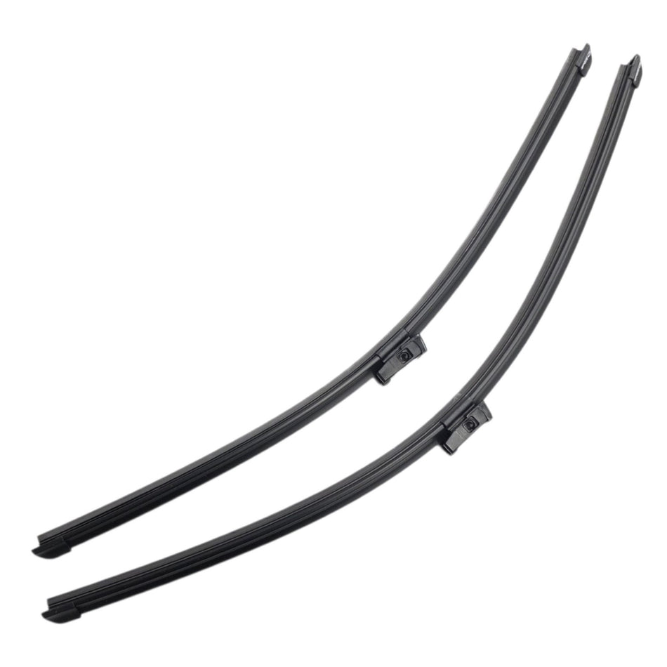 Silbak Windshield MUSON PRO Flat Wiper Blade Set Compatible with Mercedes-Benz GL-Class 2013-2015, Driver Side 26 in (650 mm) Passenger Side 23 in (580 mm) A1668201045