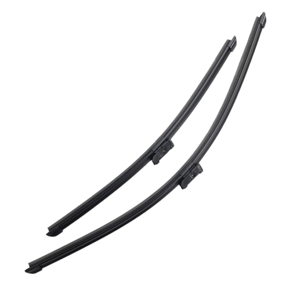 Silbak Wiper Blade compatible with BMW X2 Series U10 2024-2028 Front Set of Two, Driver Side 24 in (600 mm), Passenger Side 18 in (450 mm), Vehicle-Specific Clips 61615A9DCE3