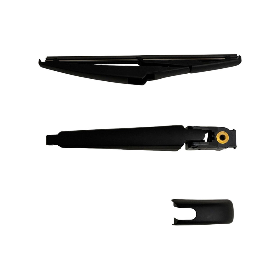 MAXTEL Rear Wiper Blade & Arm compatible with Toyota RAV4 2013-2018 240mm (9.45 in) 100% Compatible Quick-Clip Adaptor Graphite-Coated Wiper Strips 1-Year Manufacturer Warranty