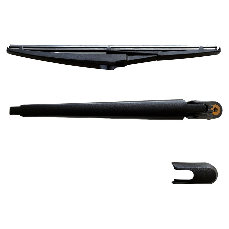 MAXTEL Rear Wiper Blade & Arm compatible with Mazda 3 HB Hatchback 2014-2018, Size 12.01 in (305 mm), 100% Compatible, Quick-Clip Adaptor, 1-Year Manufacturer Warranty