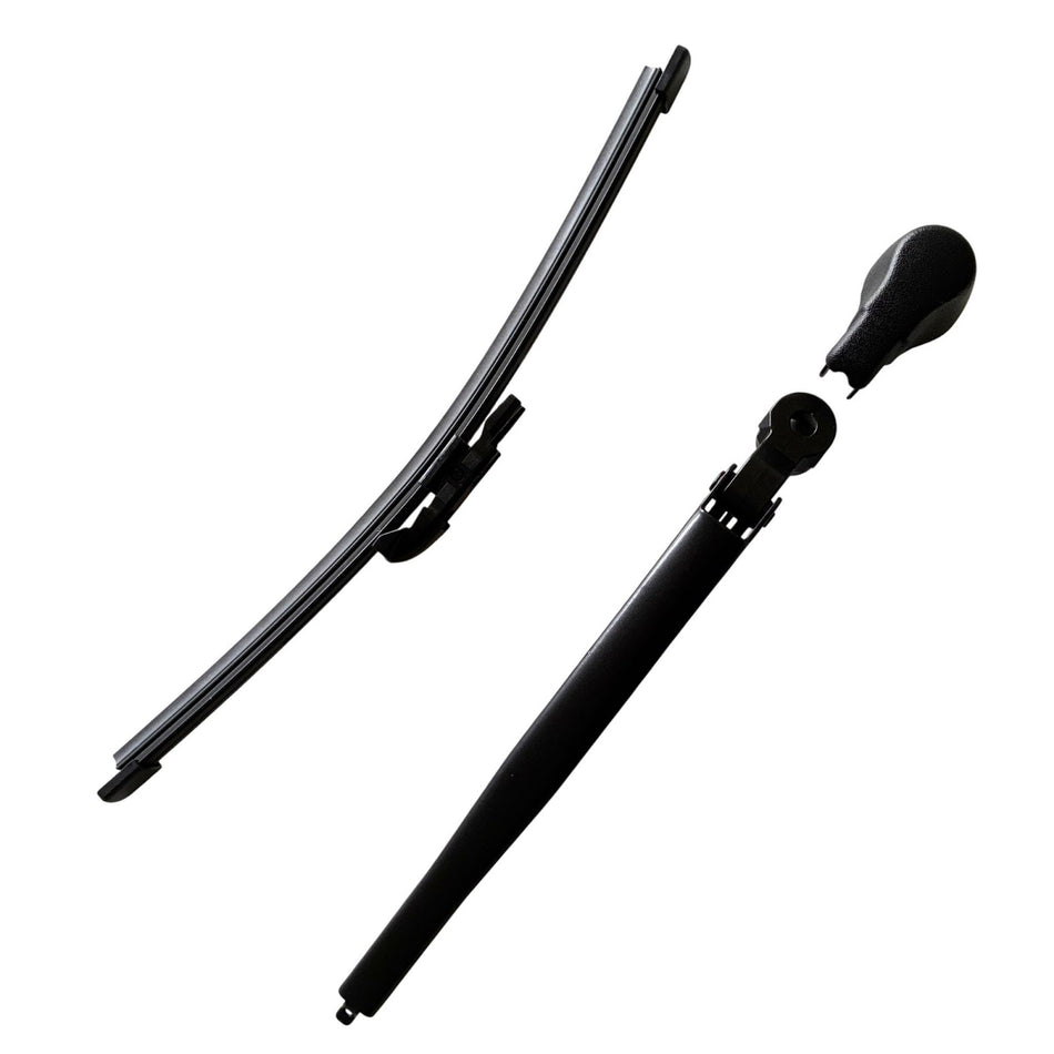 MAXTEL Rear Wiper Blade & Arm Compatible with Mercedes-Benz GLA X156 2014-2020, Size 11.5 in (292 mm), Quick-Clip Adaptor, 100% Compatible, Black, 1-Year Manufacturer Warranty
