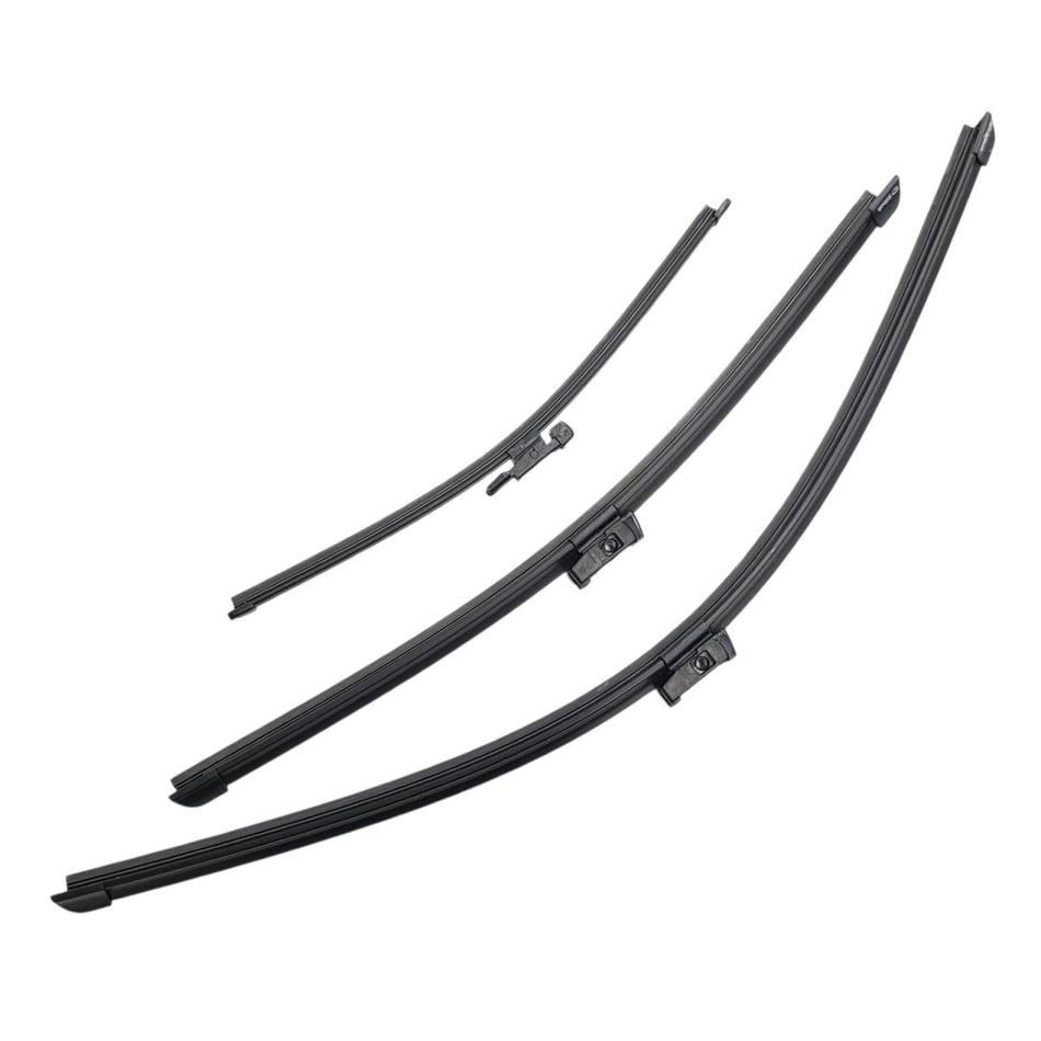 Silbak Front & Rear Wiper Blade Set, Compatible with Range Rover Velar 2024-2028, Driver Side 26" (650mm), Passenger Side 19" (480mm), Rear 13" (330mm) (OEM: LR093425)