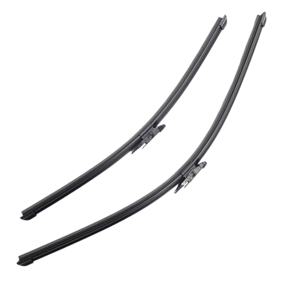 SilbakMuson Pro Flat Wiper Blade Front Set compatible with BMW 5 Series 550e G60 2025-2028 Driver Side 26 in (650 mm) Passenger Side 19 in (480 mm) 61615A85266