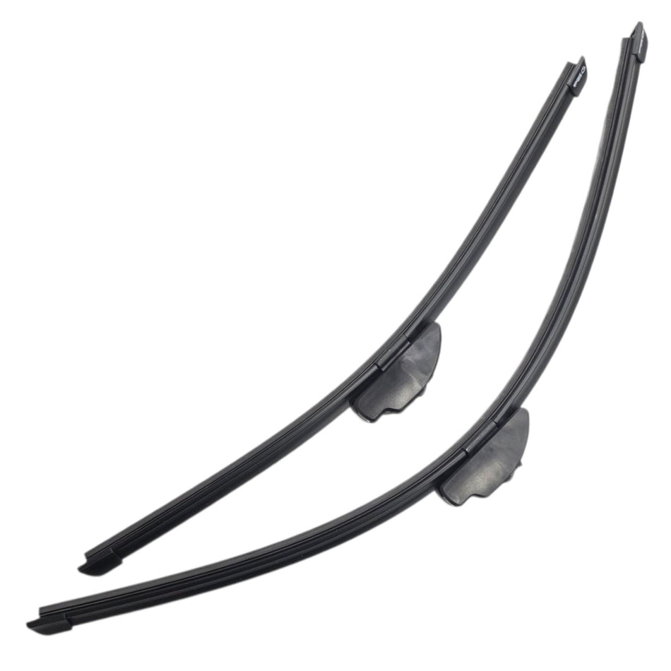 Silbak Muson Pro Premium Flat Wiper Blade compatible with Buick Enclave 2008-2012 Front Set of Two, Driver Side 26" (650 mm), Passenger Side 21" (530 mm)