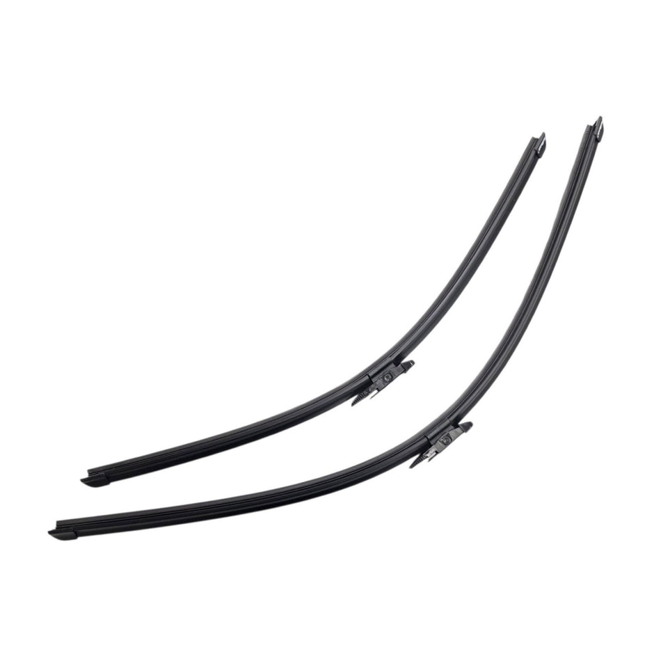 Silbak Front Wiper Blade Set, Compatible with Ford C-Max Energi 2013-2017, Driver Side 30" (762mm), Passenger Side 24" (600mm)