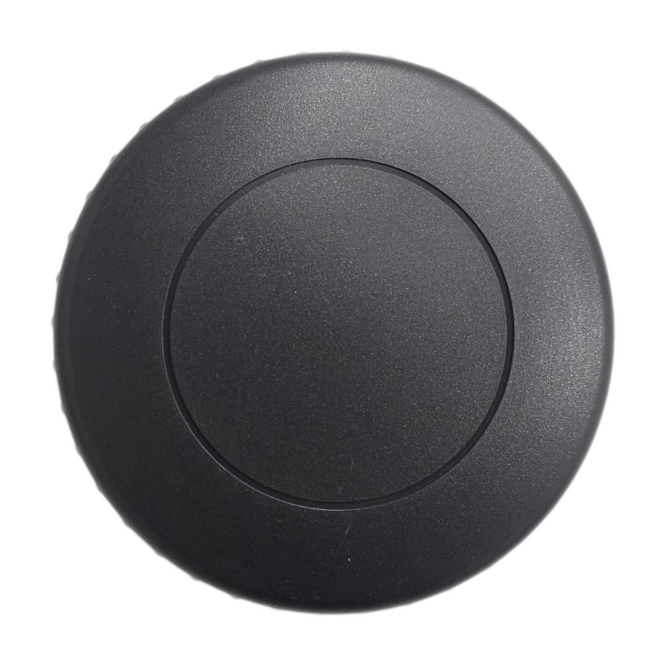 BISRA Front Seat Backrest Adjustment Knob Compatible with Audi A3 2004-2008, Black ABS Plastic, 3.5 in (88.9 mm) Dia x 0.75 in (19.05 mm) Thick, 8P4881671, 8P4 881 671