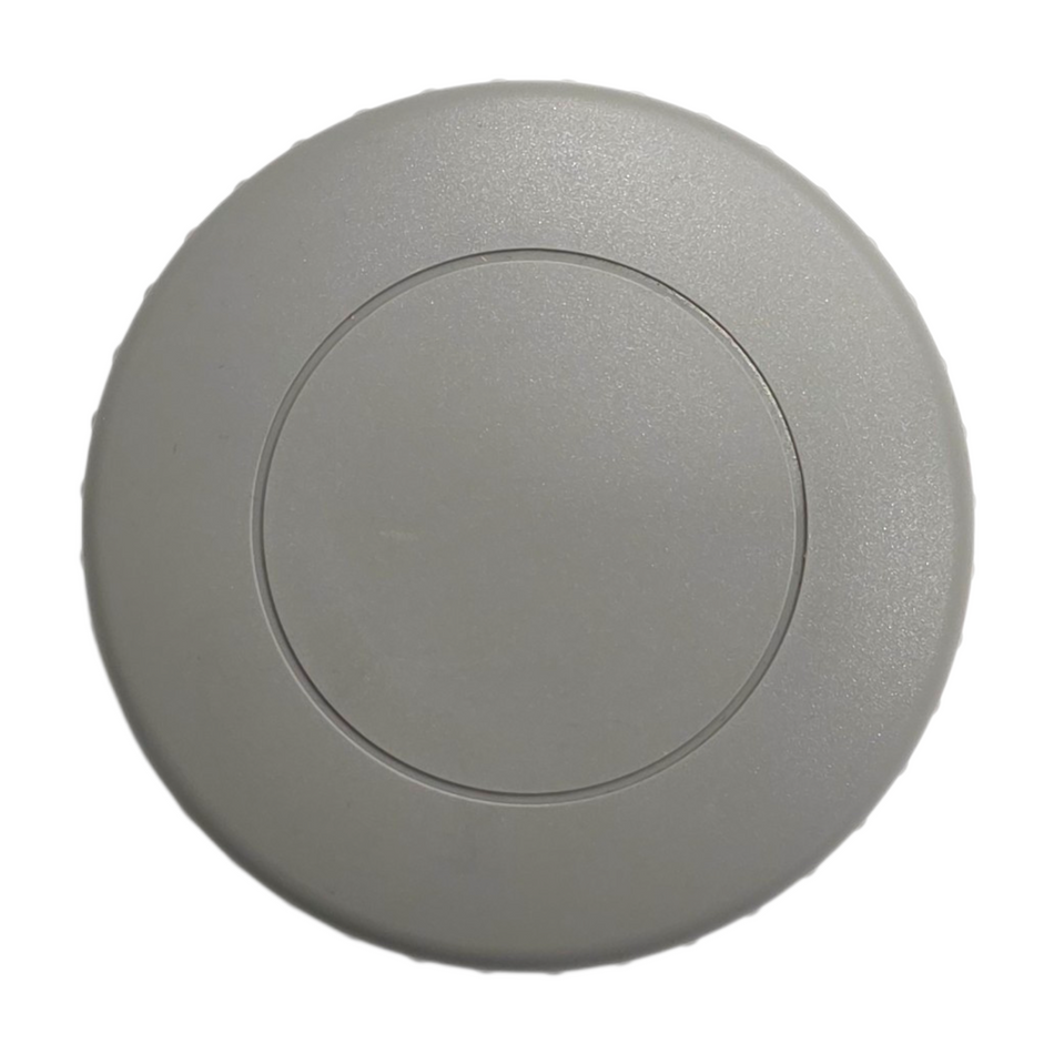 BISRA Front Seat Backrest Adjustment Knob Compatible with Audi A3 2004-2008, Gray ABS Plastic, 3.5 in (88.9 mm) Dia x 0.75 in (19.05 mm) Thick, 8P4881671, 8P4 881 671